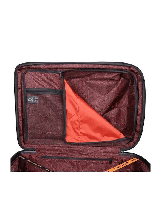 Discovery Large Khaki Travel Suitcase Height 75 cm