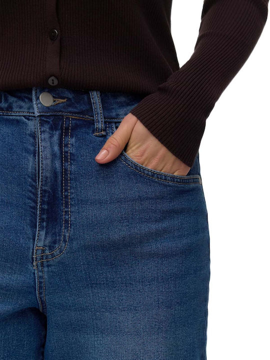 Ψηλόμεσο Γυναικείο Jean Παντελόνι σε Wide Γραμμή