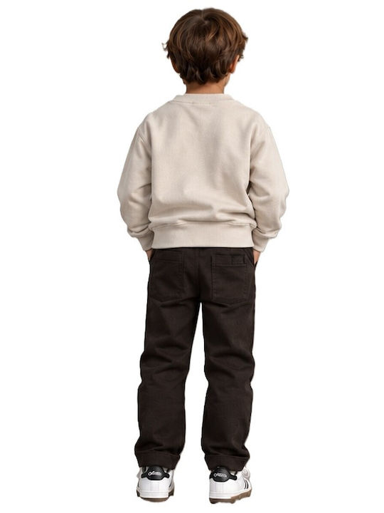Kids Brown Trousers