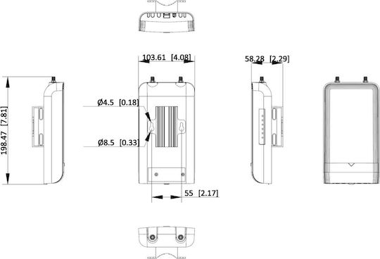 Hikvision Βάση για Κάμερες Συστημάτων CCTV