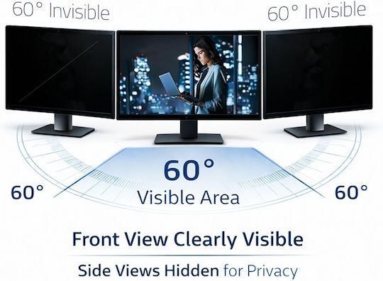 Qoltec Qoltec Computer Screen Filter Privacy 27 Inch 16:9