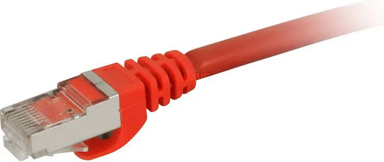 Sharkoon S/FTP Cat.7a (10Gbps) Cablu De Rețea Ethernet 5m Roșu