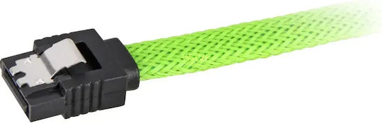 Sharkoon 7-Pin SATA III to 7-Pin SATA III Cable 30cm Green