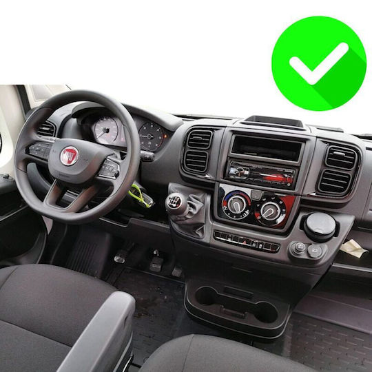 Carmedia Auto-Audiosystem für Fiat Ducato 2021-2026 Bluetooth USB Eingebautes Wi-Fi GPS Apple CarPlay Android Auto mit 9 Zoll Touchscreen