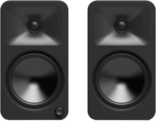 YU4 Двойка Hi-Fi Говорители Bookself 70W Matte Black
