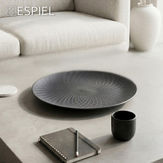 Espiel Black 8-Piece 30x30cm E-DWDA2029K6