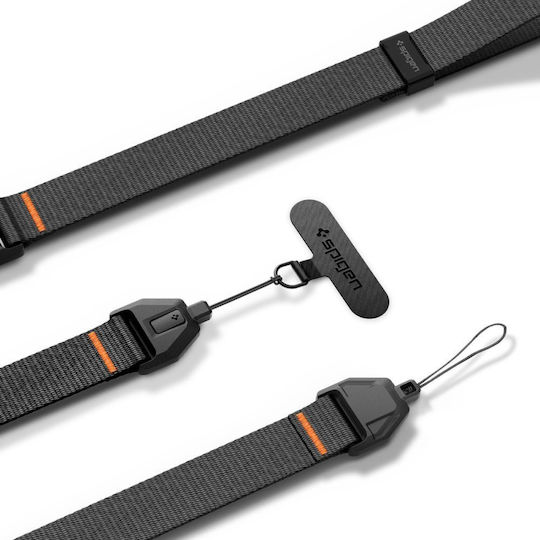 Spigen Curea pentru gât pentru telefoane mobile Negru