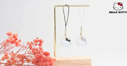 Hello Kitty Hkcpmkhp Handy-Anhänger Rosa Charm Kitty Kopf