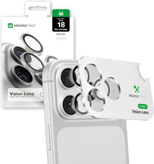 AmazingThing Radix Vision Lens Camera Lens Protector iPhone 18 Pro 18 Pro Max Прозрачен 4896238012559