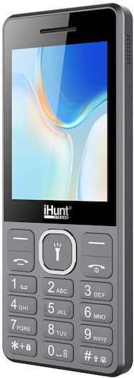I11 Telefon cu Taste Dual SIM Argintiu