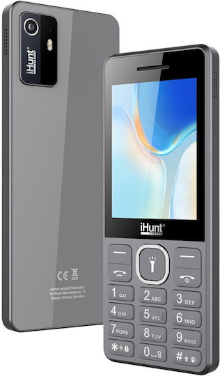 I11 Telefon cu Taste Dual SIM Argintiu