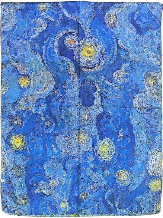 Gift-Me Multicolour Silk Women's Scarf