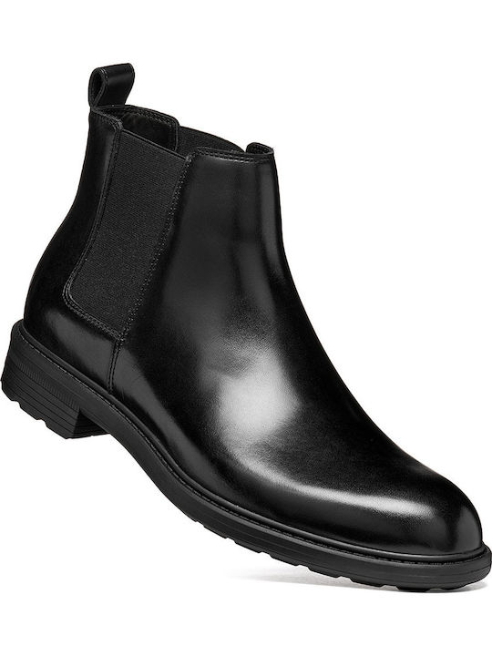 Черни Кожени Мъжки Боти