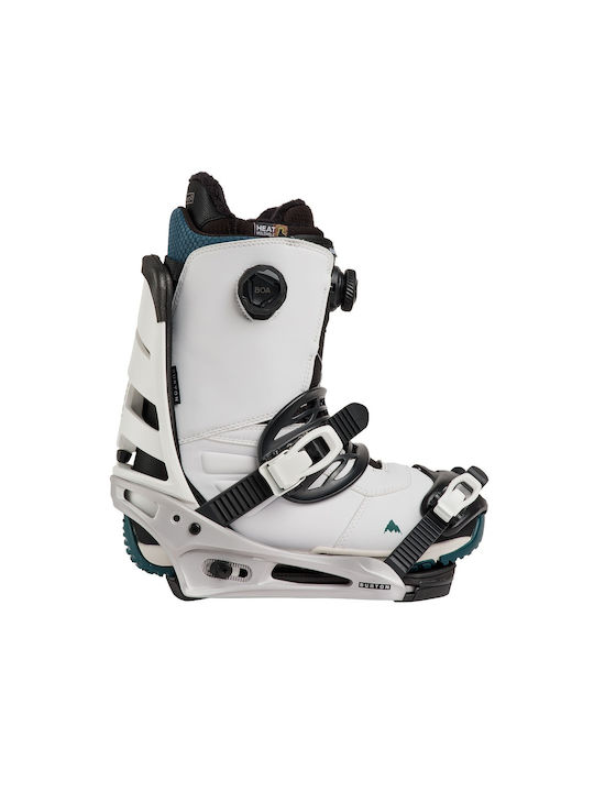 Burton Mission Re:flex Men's Snowboard Bindings White