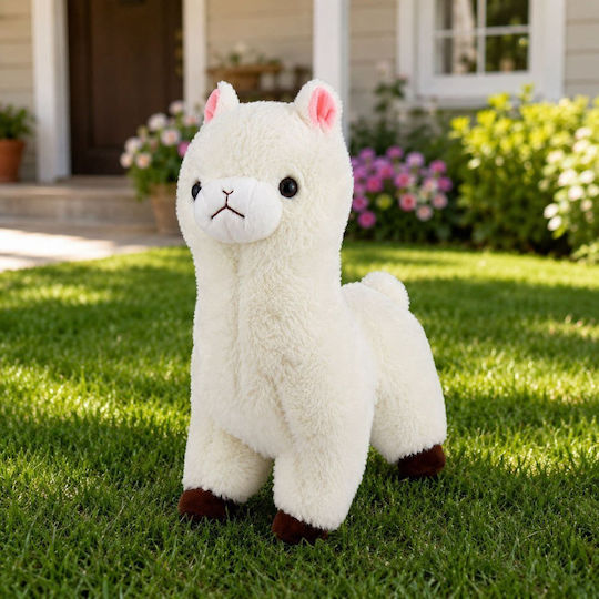 Lean Toys Плюшена Алпака Лама за 3+ Години 38 см