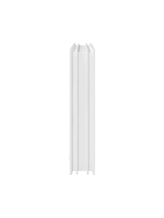 vidaXL Hinged PVC Window W50xH30cm