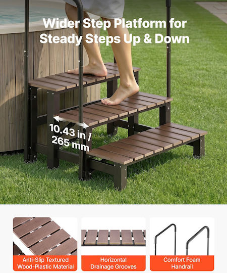 Vevor Aluminum Pool Step