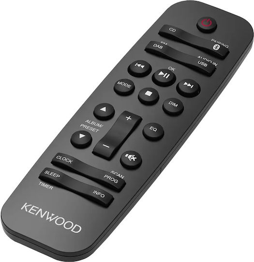 Kenwood 2.0 M750DAB Sound System 80W with CD Player and Bluetooth Black