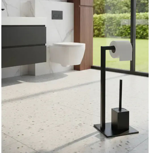 Set Accesorii Baie Inox Negru