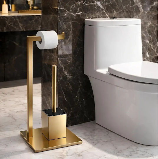 Set de Accesorii de Baie din Inox Auriu