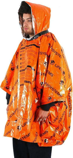 Lifesystems Heatshield Poncho Αδιάβροχο Πόντσο Επιβίωσης Θερμοανακλαστικό