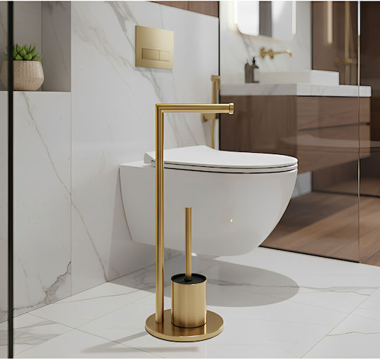 Set de Accesorii de Baie din Inox Auriu