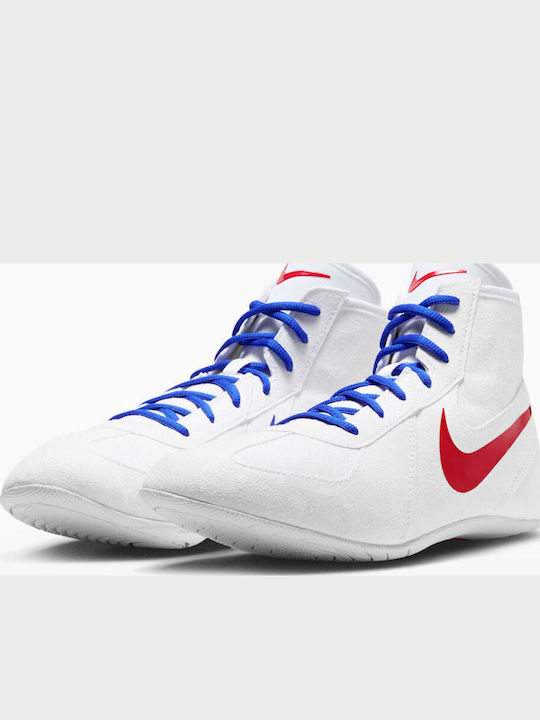 Nike Footsweep 2 High Boxing Shoes White