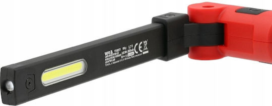 Yato Wiederaufladbare LED-Werkstattleuchte IP54 mit bis zu 800 lm Leuchtkraft