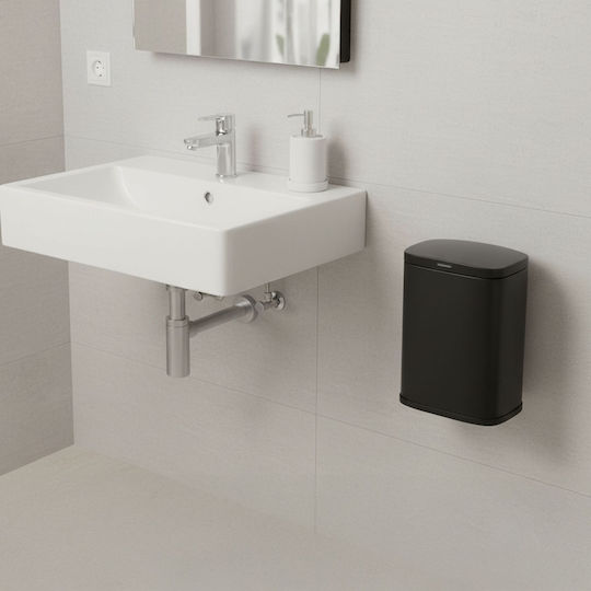 Relaxdays Coș de Baie din Inox 3 l Gri