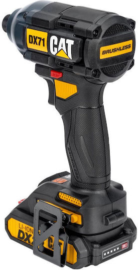 CAT Șurubelniță cu Impact cu Acumulator Brushless 18 V 2 x 2 Ah
