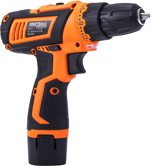 Kraft & Dele KD3357 Δραπανοκατσάβιδο Μπαταρίας 18V