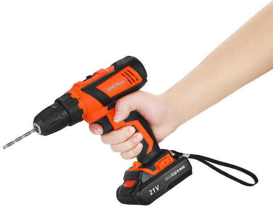 Kraft & Dele KD3356 Mașină de găurit și înșurubat cu Acumulator 21V 2x2Ah