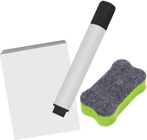 Kruzzel Beidseitige Tafel für Filzstifte und Kreide 65,5 x 40 x 33 cm