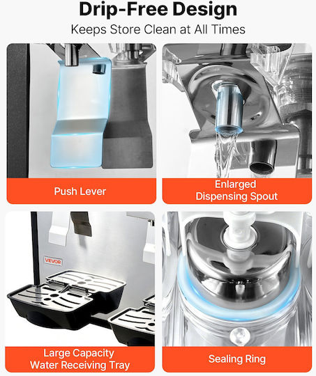 Vevor Διπλός Διανεμητής 2x18lt