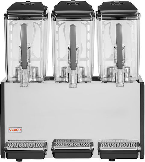 Vevor Triple Cold Beverage Dispenser 3x12 L
