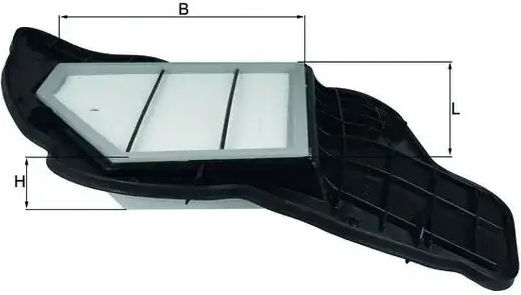 Filtru de aer Mahle Original LX 1684/5