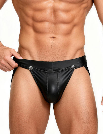 Ανδρικό Εσώρουχο Jockstrap Μαύρο