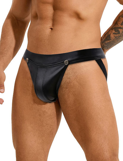 Ανδρικό Εσώρουχο Jockstrap Μαύρο