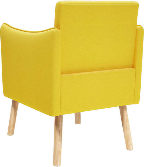Relaxsessel Zartgelb 60x65x76cm