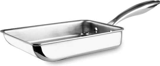 Ibili Tigaie Tamagoyaki din Oțel Inoxidabil 14 cm
