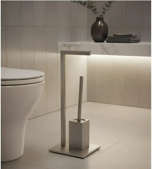 Set de Accesorii de Baie din Inox Gri