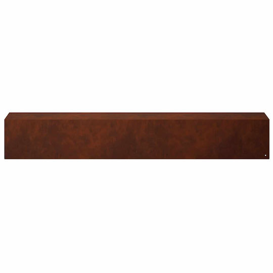 Garden Covering Profiles 10 Pcs 100 x 15 x 15 cm 8012975 Rusty