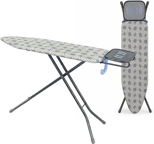 Relaxdays Σιδερώστρα για Σίδερο Ατμού Σπαστή 122x38x83cm