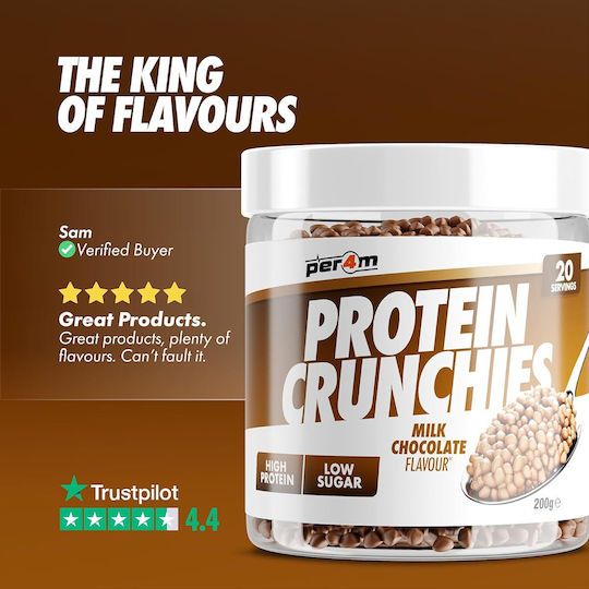 Per4m Protein-Crunchies 200 g Milchschokolade