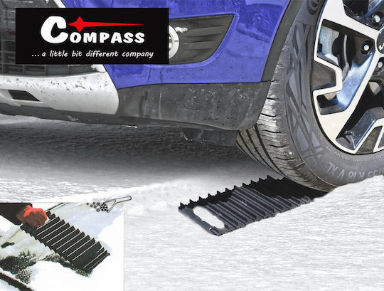Compass Anti-Slip Wheel Chock Ice Scraper 15x2.5x32.5cm 01461