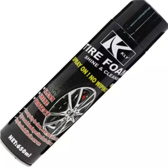 Γυαλιστικός Αφρός Καθαρισμού Ελαστικών 650ml Q-8808