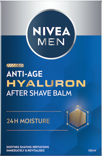 Nivea Men Anti Age Hyaluron After Shave Balm με Πανθενόλη, Υαλουρονικό Οξύ 100ml