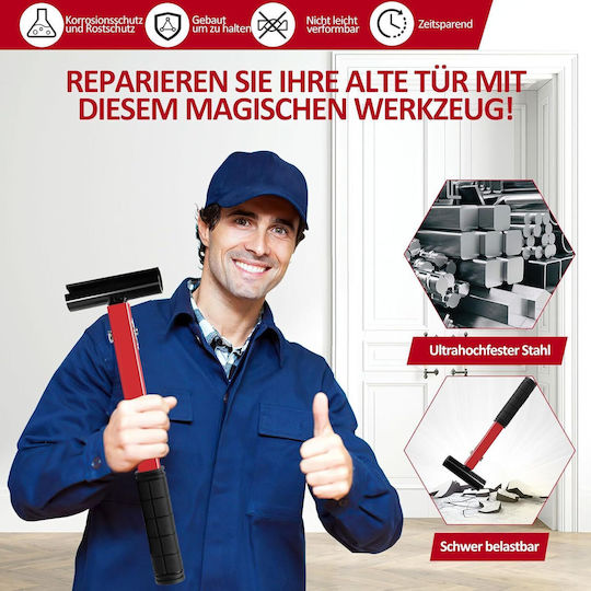 4-in-1-Scharnier-Einstellschlüssel mit Gummigriff
