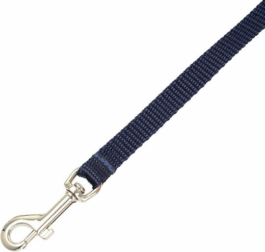 Barry King Hundeleine/Hundeführleine aus Riemen in Blau 1,2 m x 12 mm