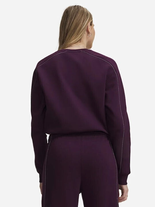 Rival Shimmer Χειμερινή Γυναικεία Fleece Μπλούζα Μπορντώ